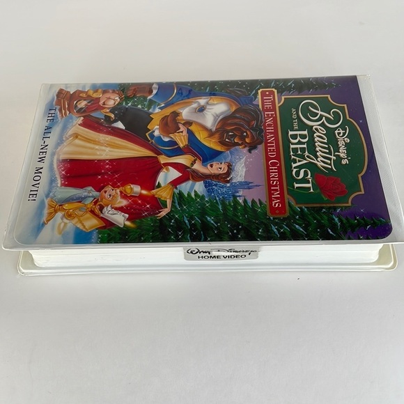 Disney’s Beauty and the Beast The Enchanted Christmas VHS - Picture 5 of 8